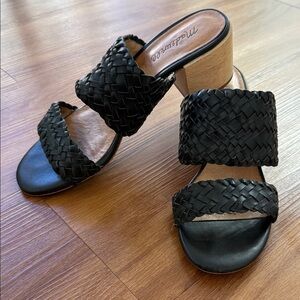 Madewell Black Woven Women's Sandals 8